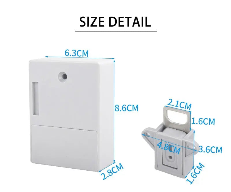 Mihuis Digital Invisible Cabinet Electronic Lock Awesome Imports