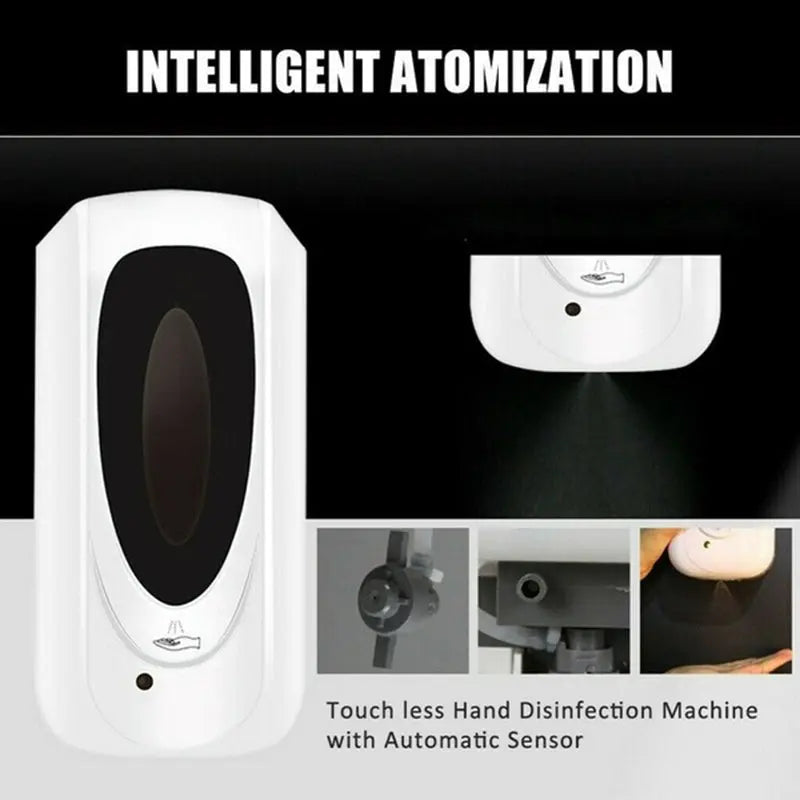 Mihuis Hands Free Automatic 1L Soap Sanitizer Dispenser Shopinc