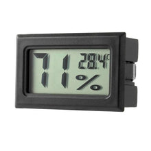 Load image into Gallery viewer, Mihuis Internal/External Black Thermometer with LCD Awesome Imports