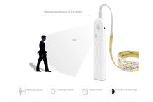 Load image into Gallery viewer, Mihuis LED White Battery Powered Strip Lights with motion detection Awesome Imports