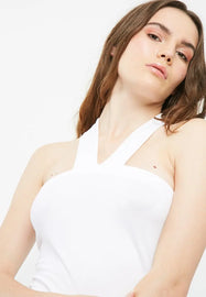 Misguided Front Strap Detail Bodysuit - UK10 Awesome Imports