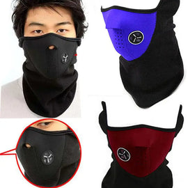 Black Motorcycle Neck Warmer Baraclava - Awesome Imports - 2
