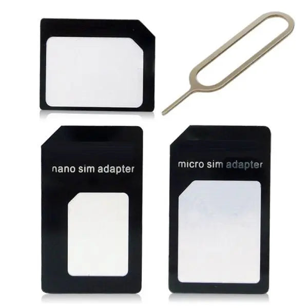 Nano Sim Adapter - Micro Sim and Nano Sim for Iphone 4/4S/5 Awesome Imports
