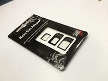 Load image into Gallery viewer, Nano Sim Adapter - Micro Sim and Nano Sim for Iphone 4/4S/5 Awesome Imports