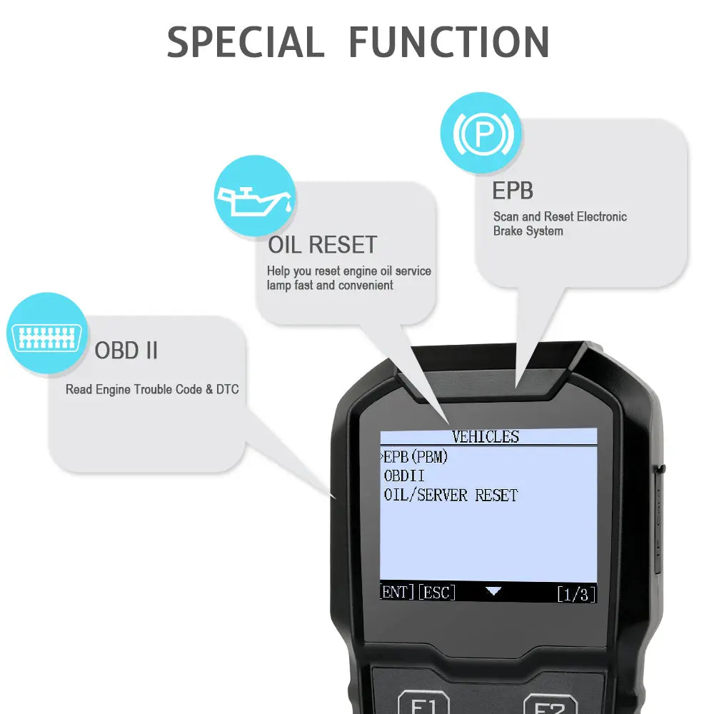 OBDPROG MT201 PRO:OIL RESET+ EPB + OBDII Diagnostic Machine OBDProg