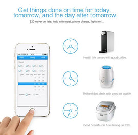 ORVIBO WiWo-S20 Wi-Fi Smart Home Remote Control Timer Plug - Awesome Imports - 2