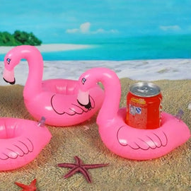 Pink Swan Inflatable Drink Holders - Pack of 2 Awesome Imports