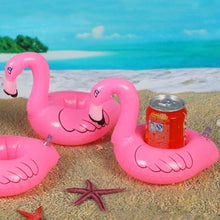 Load image into Gallery viewer, Pink Swan Inflatable Drink Holders - Pack of 2