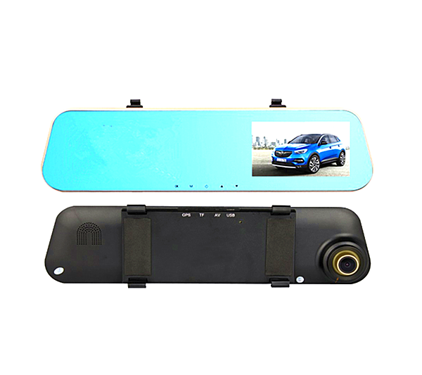 Rearview Mirror Dual Channel Recorder Touch Screen