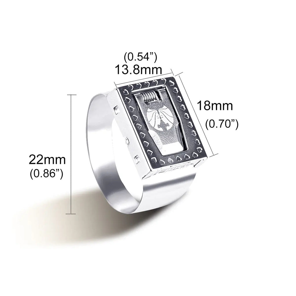 Self Defense Ring with Hidden Blade Awesome Imports