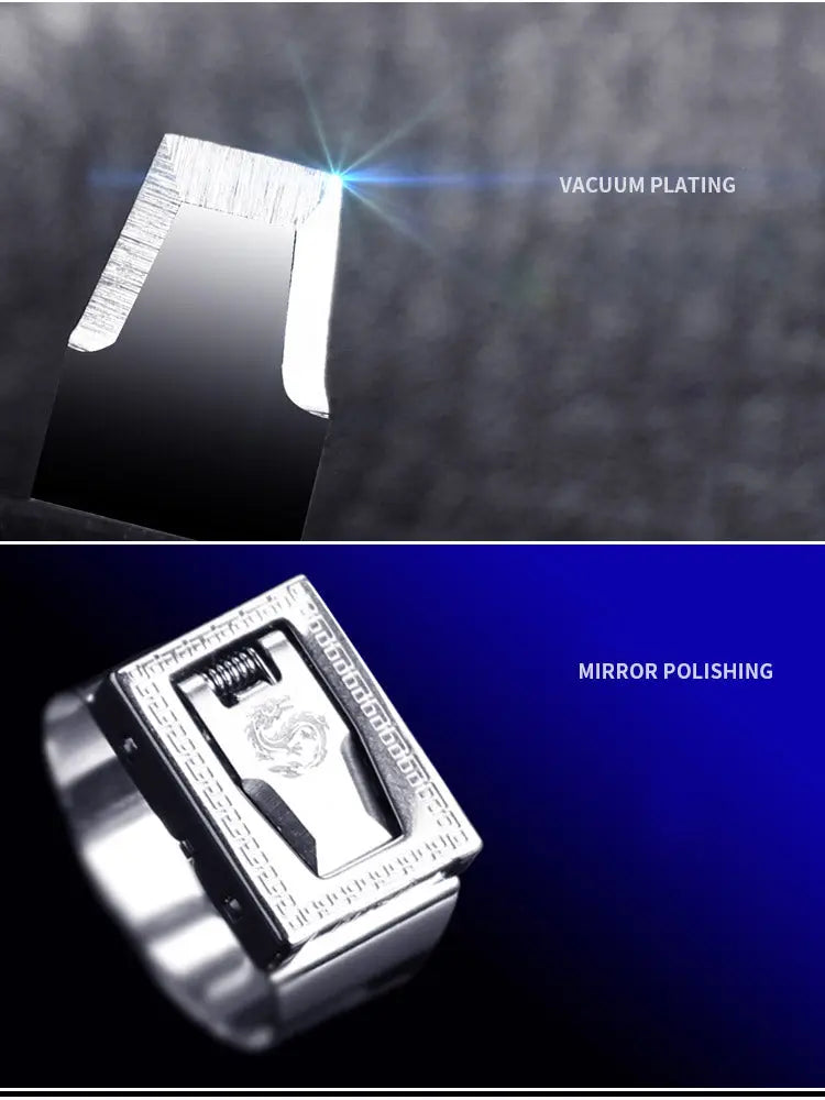 Self Defense Ring with Hidden Blade Awesome Imports