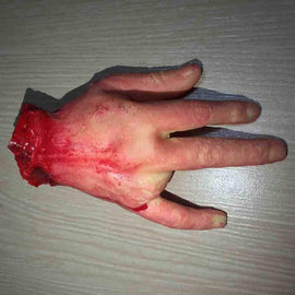 Severed Finger Bloody Hand Halloween Prop Shopinc