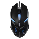 Shipadoo S500 High Performance LED Gaming Mouse - Black