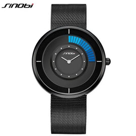Sinobi Fashion Unique Rotating Luxury Ultra-Thin Steel Watch Awesome Imports
