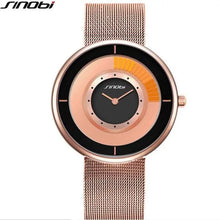 Load image into Gallery viewer, Sinobi Fashion Unique Rotating Luxury Ultra-Thin Steel Watch Awesome Imports