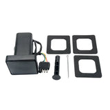 Smoked Lens 15-LED Car Brake Light Trailer Hitch Cover & Hauling Signal Lamp