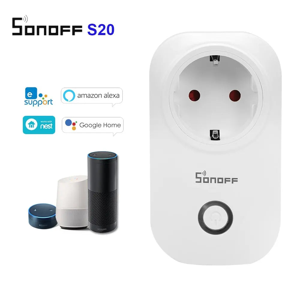 Sonoff S20 WiFi Smart EU Power Socket Sonoff