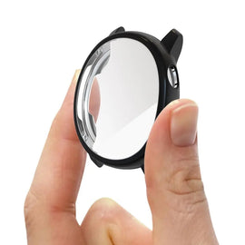 TPU Protective Cover Frame for Samsung Galaxy Watch Active SM-R500 - Black Awesome Imports