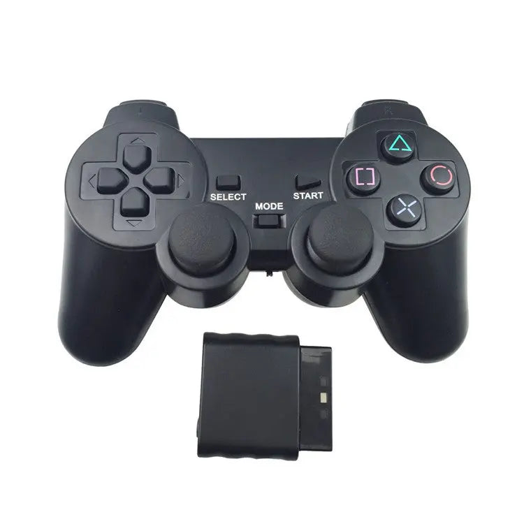 Techme 2.4GHz Wireless Twin Vibration Analogue Controller for PlayStation 2 , 1 & PSX Techme