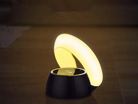 Techme Fast Wireless Charger with Bedside Night Light Awesome Imports