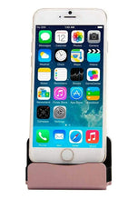 Load image into Gallery viewer, Techme Gold Charge &amp; Sync Dock Station with Lightning Connector for iPhone Awesome Imports