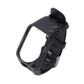 Techme Silicone Bracelet Watch Strap Band for TomTom Series 2/3 - Black Awesome Imports
