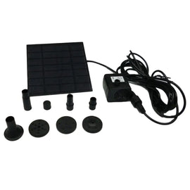Techme Solar Power Fountain Water Pump Techme