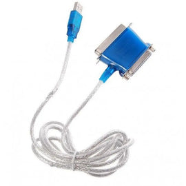 Techme USB 2.0 to Print/Parallel 2 in 1 Converter Awesome Imports