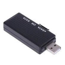 Load image into Gallery viewer, Techme USB to eSATA SATA Serial ATA Bridge Dual Port Adapter Converter Techme