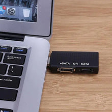 Load image into Gallery viewer, Techme USB to eSATA SATA Serial ATA Bridge Dual Port Adapter Converter Techme