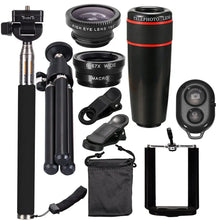Load image into Gallery viewer, Techme Ultimate Photographic Lens Kit for Smartphone - Universal Techme