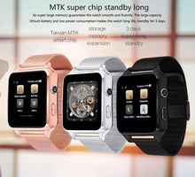 Load image into Gallery viewer, Techme X8 GSM Smart Watch compatible with Android or IOS – Black Techme