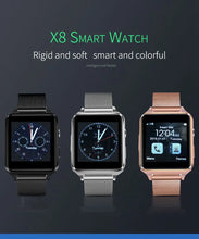 Load image into Gallery viewer, Techme X8 GSM Smart Watch compatible with Android or IOS – Black Techme