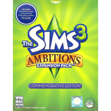 Load image into Gallery viewer, The Sims 3 + Sims 3 Ambitions Expansion Pack Commemorative Edition - New / Shop Spoiled - PC/MAC Awesome Imports