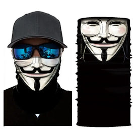 V for Vendetta Motorcycle Neck Warmer Balaclava Scarf Shopinc