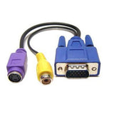 VGA to TV RCA/ S-Video Adapter