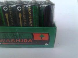 Washida AAA R03 Um4 1.5V Dry Cell Battery - Pack of 40 Awesome Imports