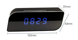 Wireless Mini Wifi Spy Clock with Motion Sensor Camera. Techme