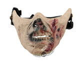Zombie Paintball Half Mask - One Size
