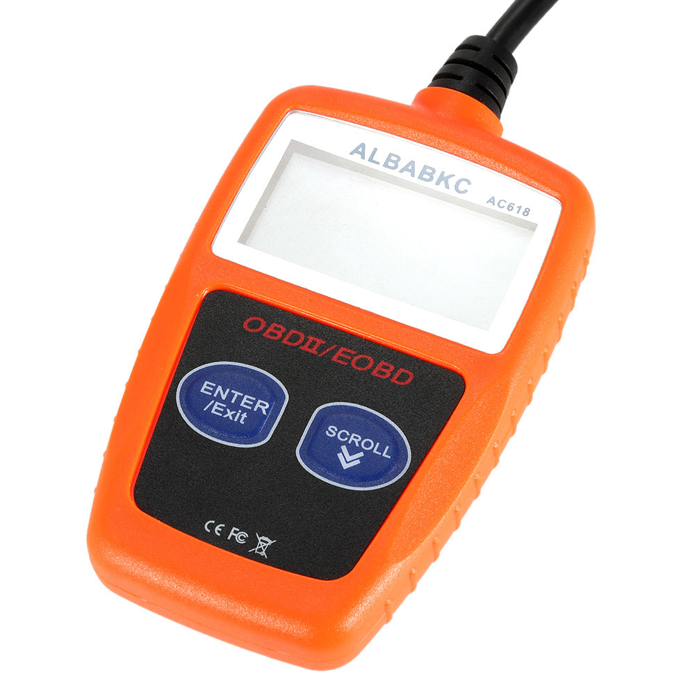 ALBABKC AC618 OBD Car Diagnostic Scan Tool Code Reader Scanner
