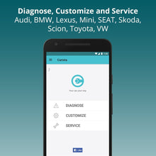 Load image into Gallery viewer, Carista OBD2 Bluetooth Adapter for iOS and Android: Diagnose, Customize and Service, dealer level