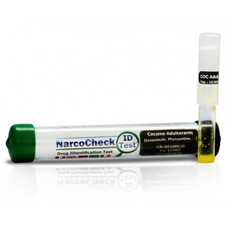 NarcoCheck ID-Test Drug Identification test : Cocaine cuts (adulterants)