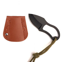 Load image into Gallery viewer, Small Pocket Knife with Leather Cover