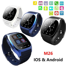Load image into Gallery viewer, M26 Bluetooth Smart LED Watch  -  BLACK