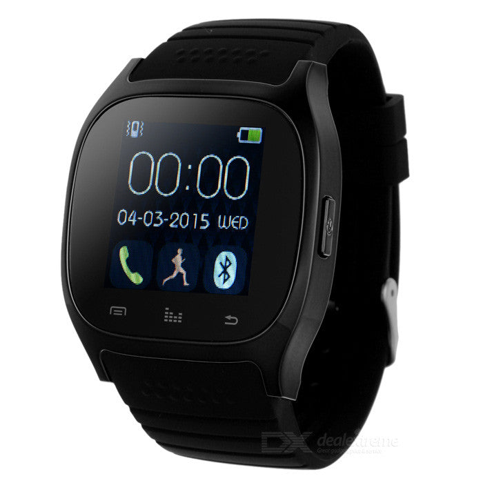M26 Bluetooth Smart LED Watch  -  BLACK