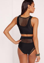 Load image into Gallery viewer, Missguided Mesh Detail Bikini Bottom