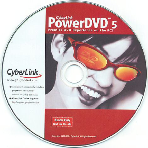 CyberLink PowerDVD 5 DVD Player Software - Awesome Imports