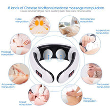Load image into Gallery viewer, Techme HX-5880 Electric Pulse Back and Neck Massager &amp; Pain Relief Tool