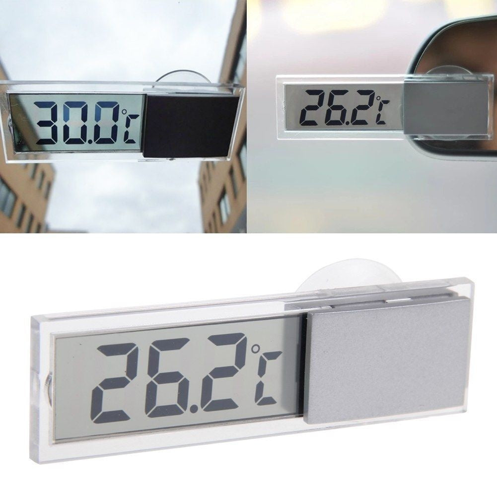 K-036 LCD Car Thermometer with Suction Mount