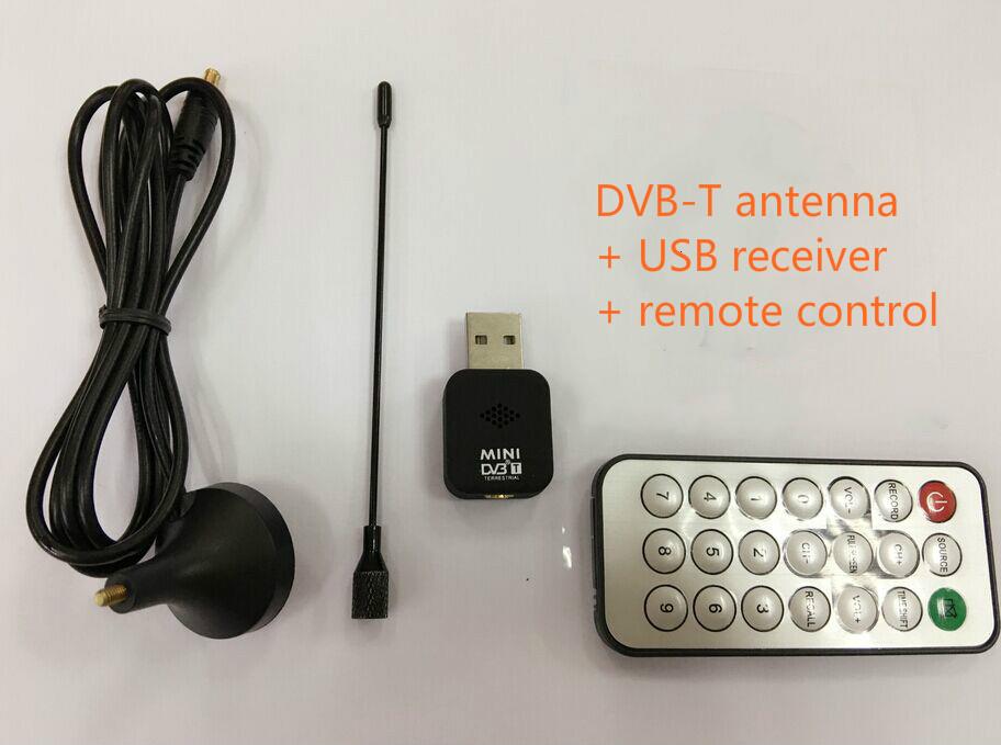 Techme Mini Digital TV Stick with Antenna & Remote